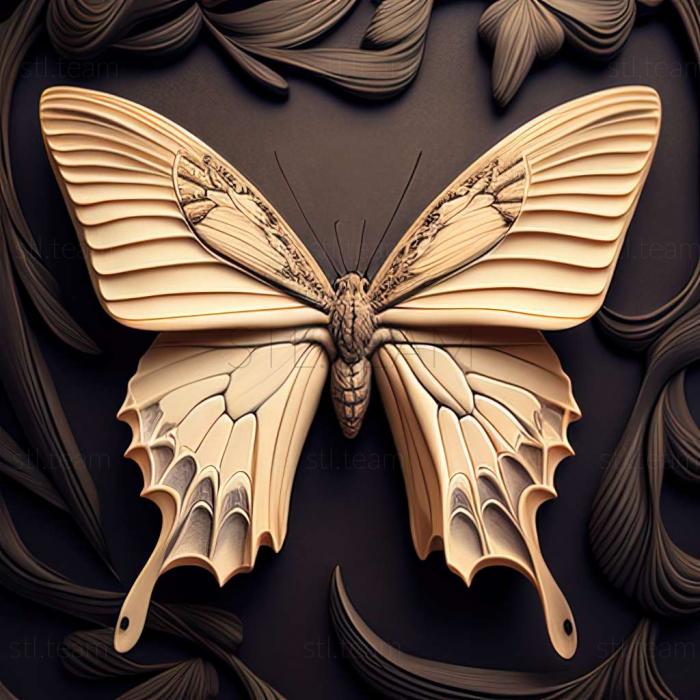3D модель Papilio saharae (STL)